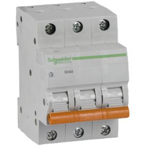 Автоматический выключатель 3П 10А C 4,5кА ВА63 Schneider Electric